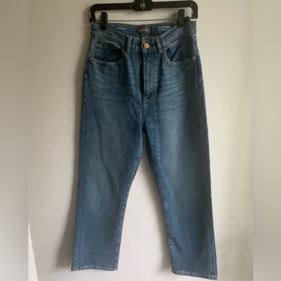 DL1961 Emilie Ultra High Waist Straight Leg Vintage Ankle Jeans Size 26 - NWoT! - Picture 6 of 8